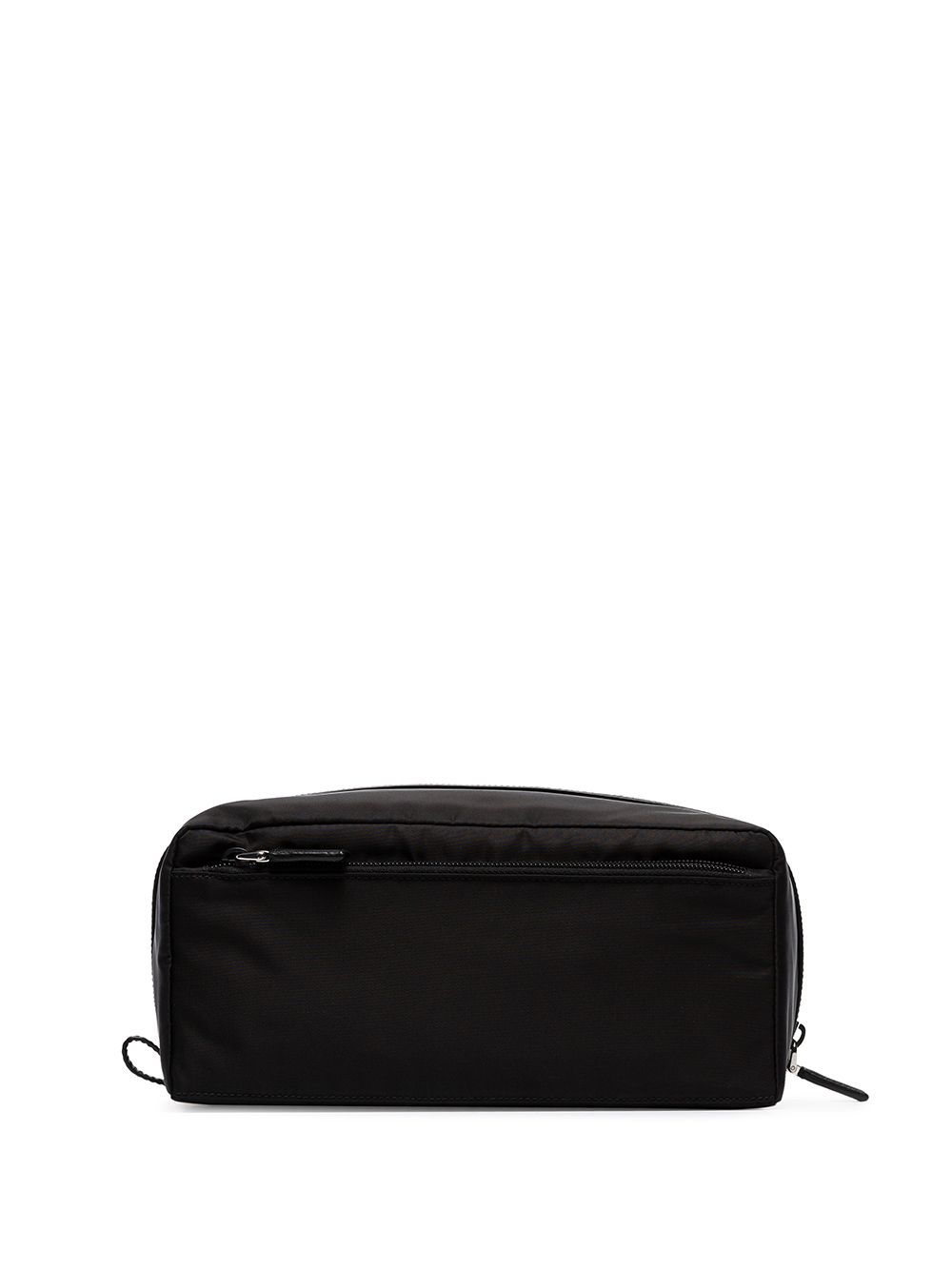 Prada logo wash bag - Zwart