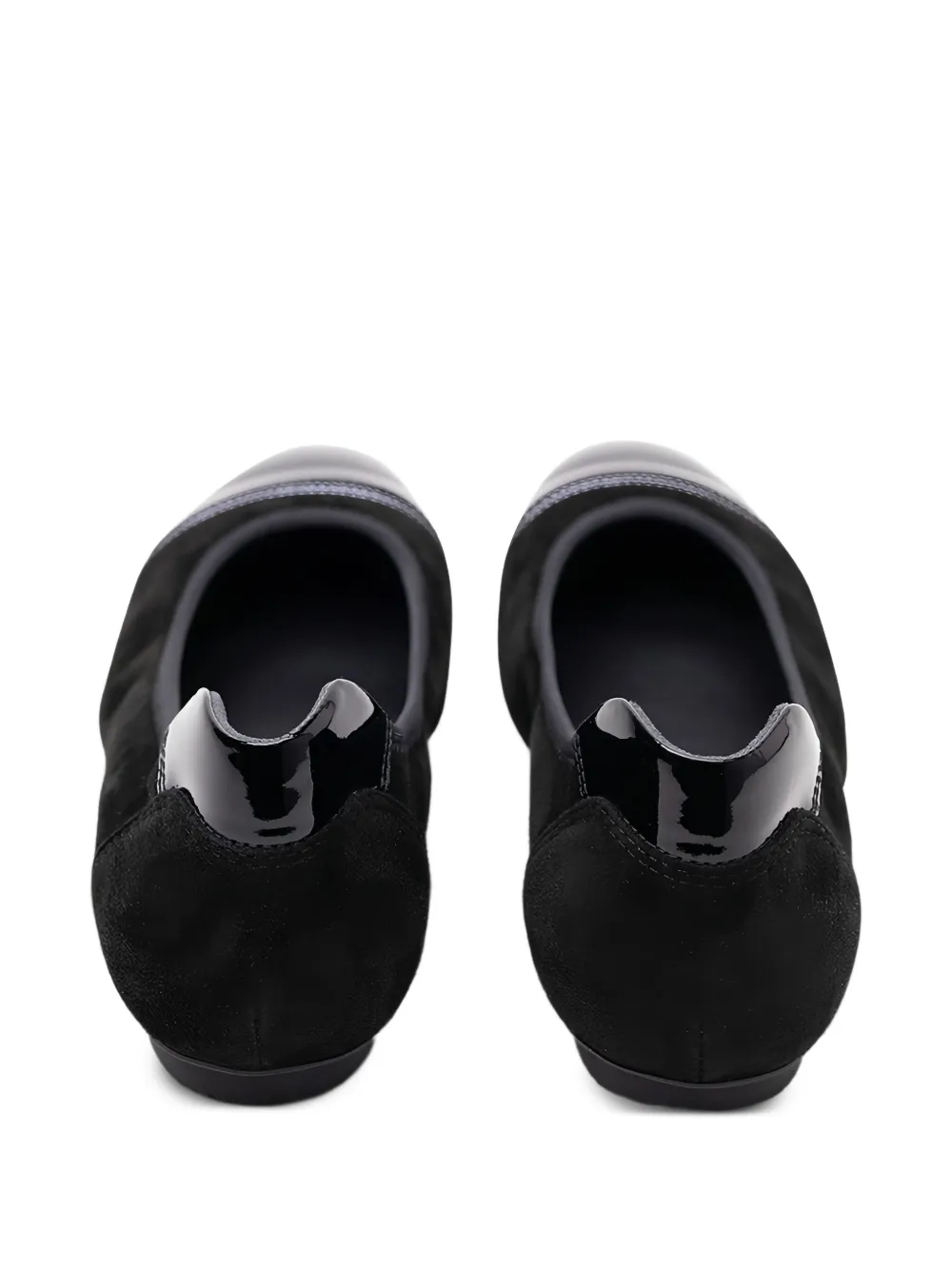 Hogan sequin front ballerinas Zwart