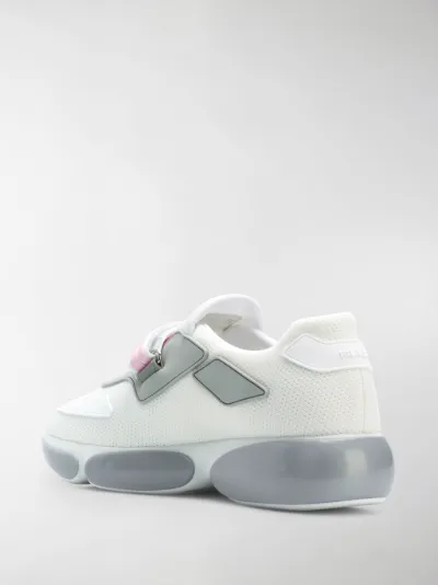 prada cloudbust white pink