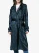 Peter Pilotto satin jacquard trench coat