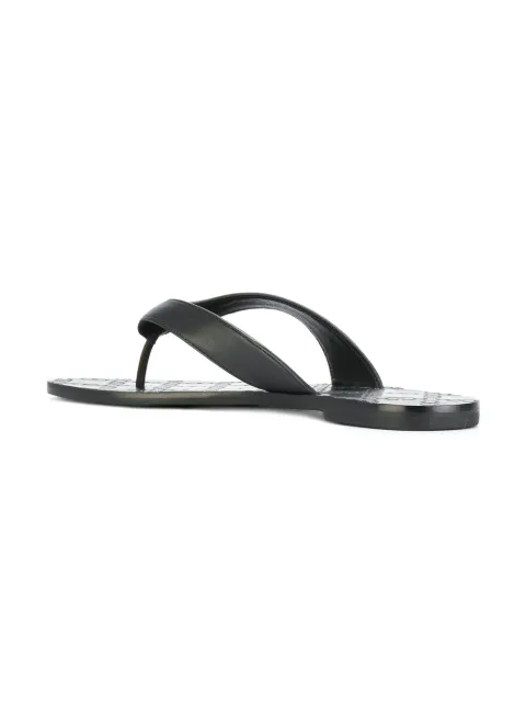 tory burch women's leather monroe thong sandals