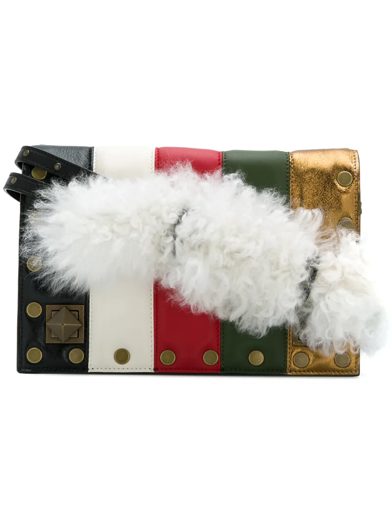Click to view more detailed imagery on our partner's website Sonia Rykiel Striped Shoulder Bag