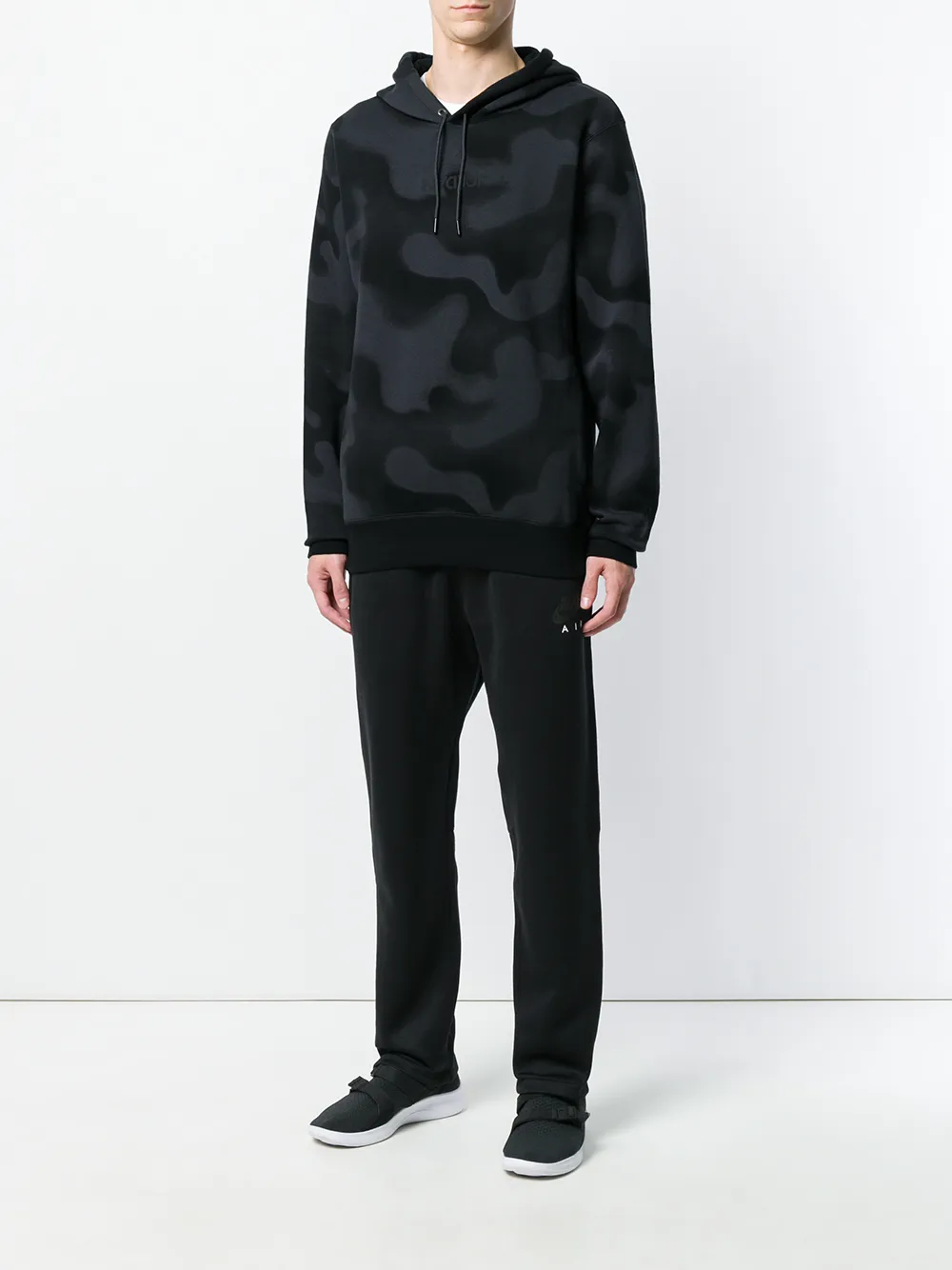 Jordan Flight hooded sweatshirt Zwart