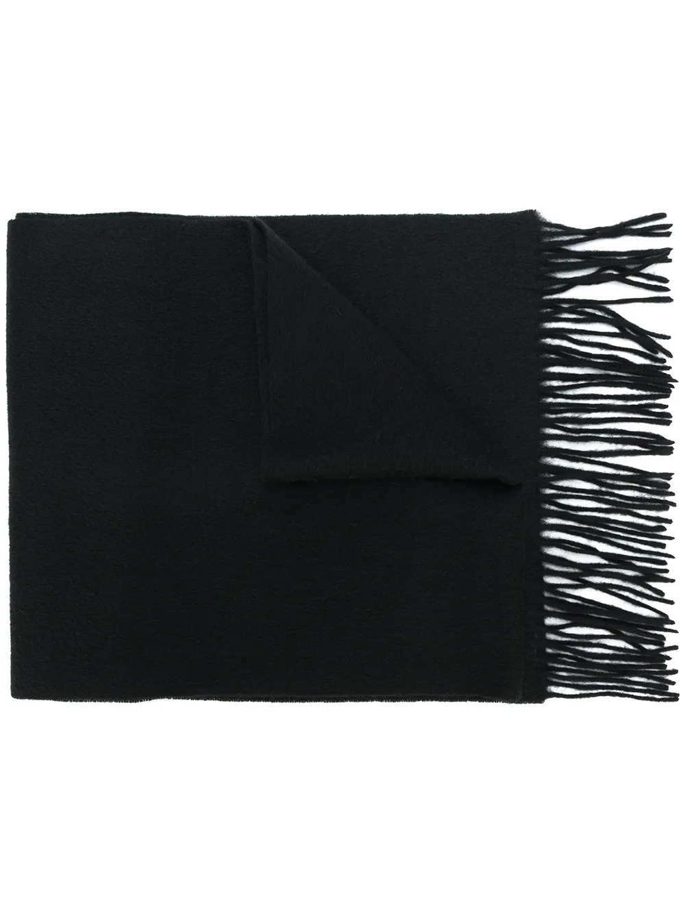 Carhartt WIP fringed scarf | Black | Image 1