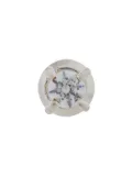 E.M. embellished stone earring - Metallic