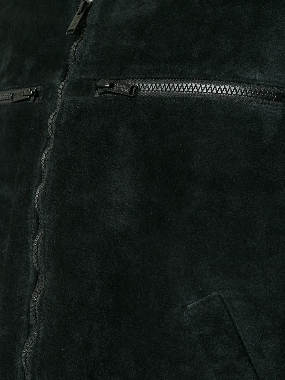 Undercover zip pocket bomber jacket Zwart