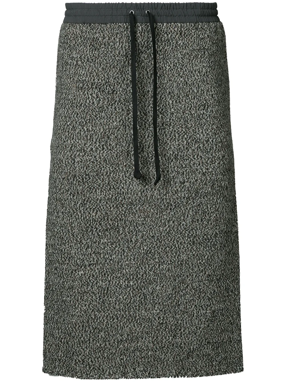 Undercover wool drawstring skirt | Brown | Image 1