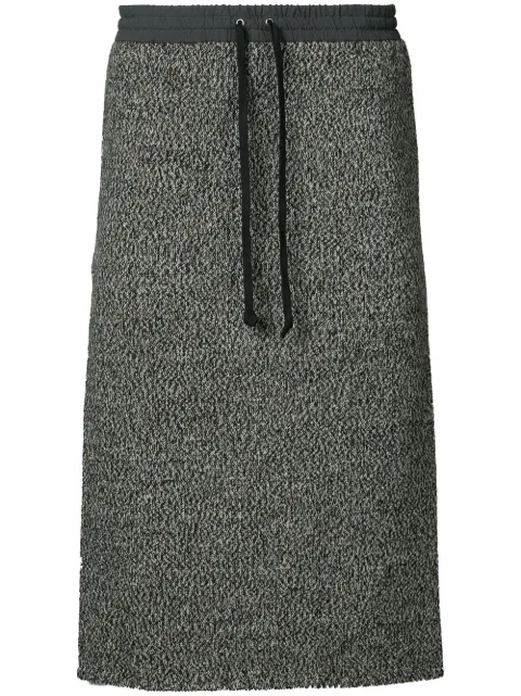 Undercover wool drawstring skirt 