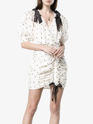 1 005 Zimmermann Painted Heart Tie Dress Online Fast Zimmermann Painted Heart Tie Dress