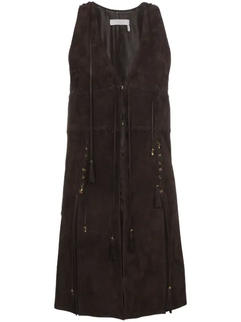 Chloé longline gilet