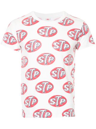 Fake Alpha Vintage 1960s STP Logo Print T-shirt - Farfetch