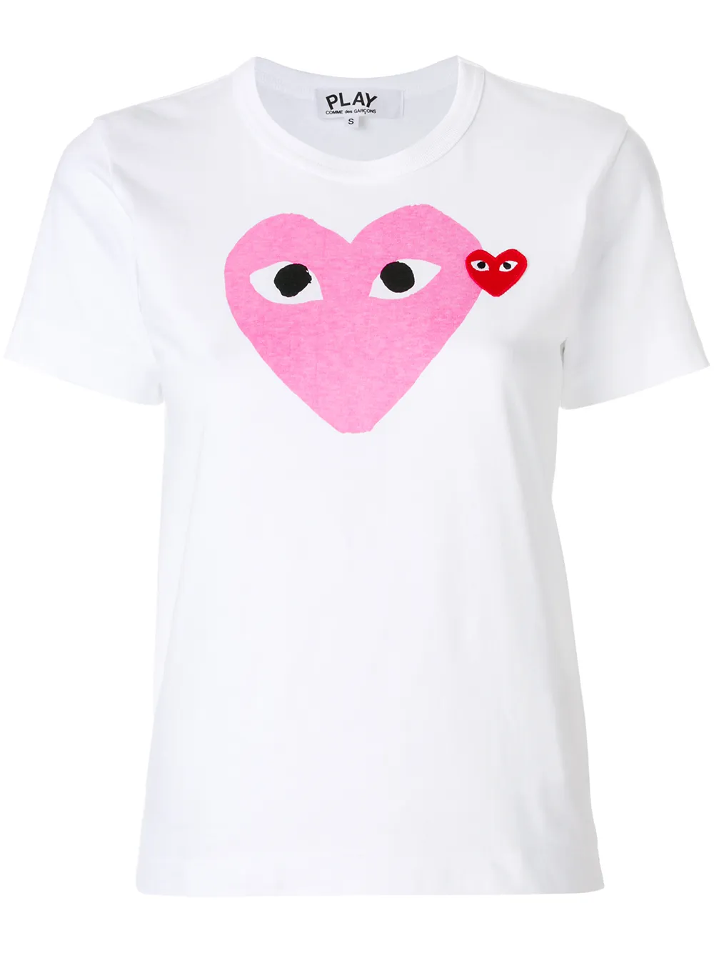 Comme Des Garçons Play Heart Logo T-shirt - Farfetch