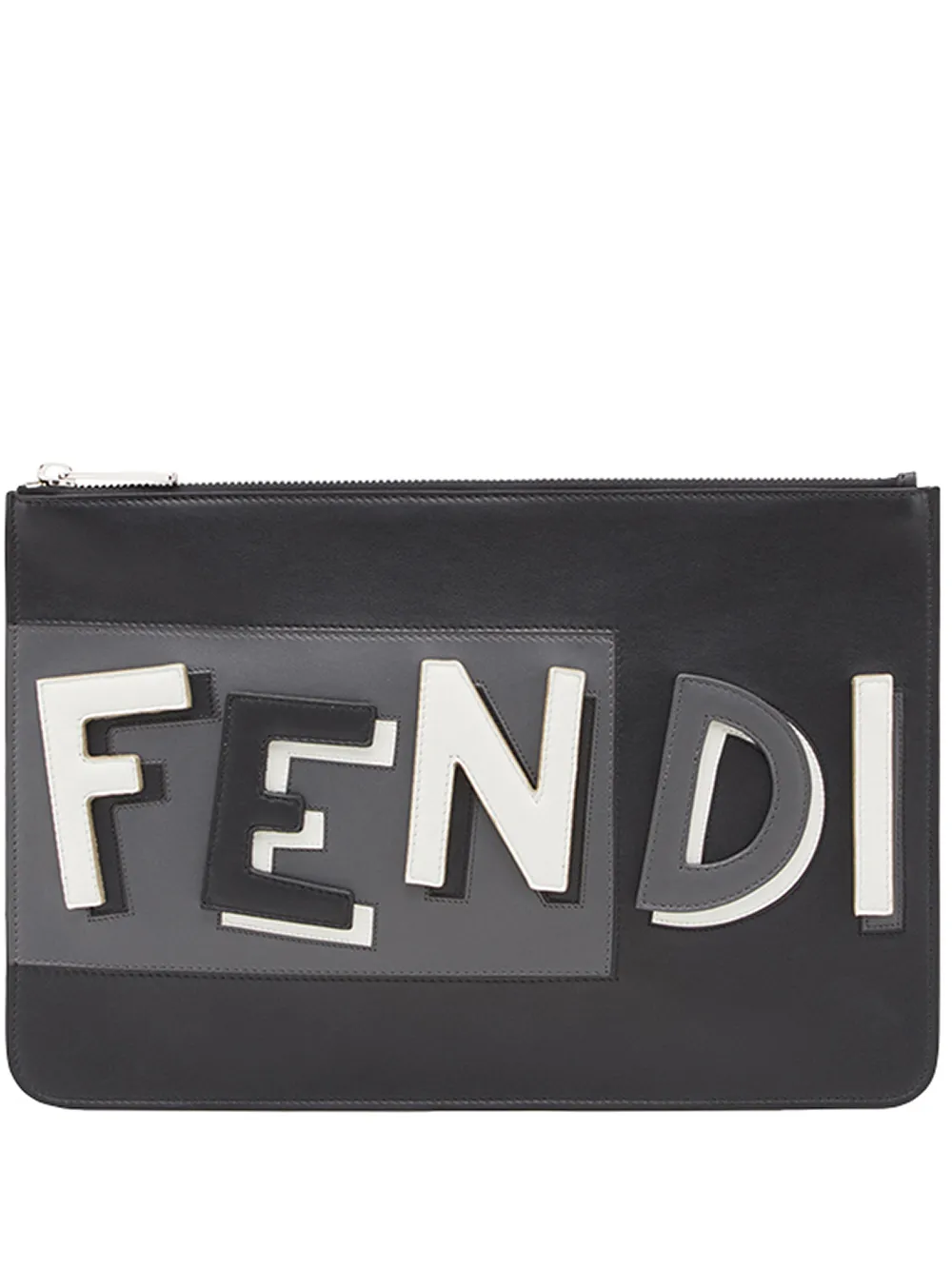 фото Fendi клатч с логотипом