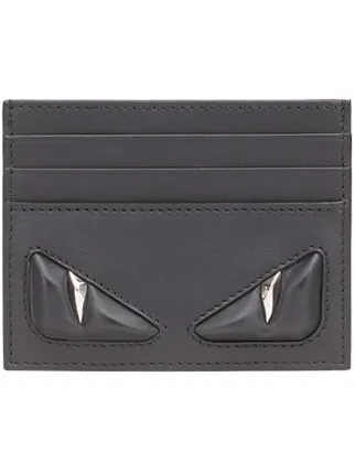 fendi card holder black