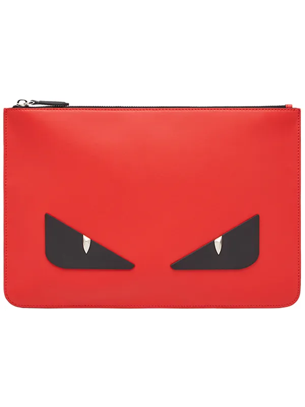 Fendi Bag Bugs Applique Pouch Hk 5 281 Overseas Shopping