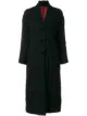 Image 1 of Romeo Gigli Pre-Owned contrasting embroidery coat