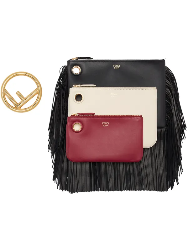 fendi triplette pouch