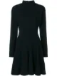 Image 1 of Versace Pre-Owned standing collar flared dress