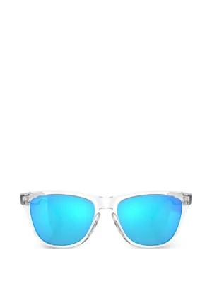 Oakley クリアフレーム サングラス | ホワイト | FARFETCH JP