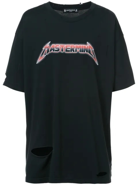 Mastermind Japan oversized logo T-shirt