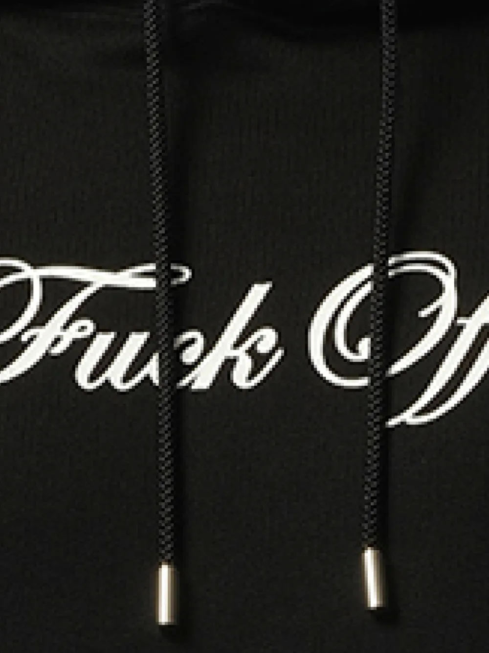 Mastermind Japan Fuck Off hoodie Zwart