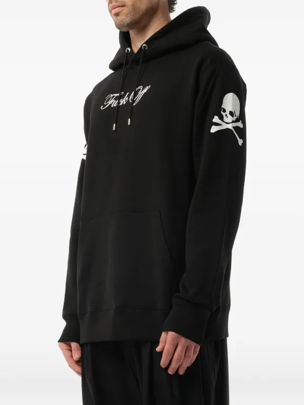Mastermind Japan Fuck Off Hoodie | Black | FARFETCH