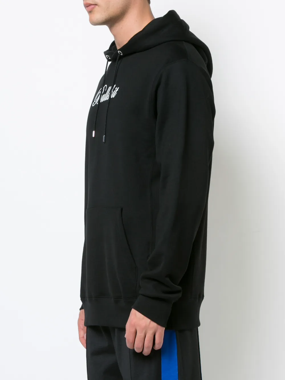  Mastermind Japan Kapuzenpullover Mit bullshit Print   Schwarz 