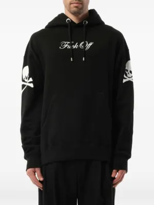 Mastermind Japan Fuck Off Hoodie | Black | FARFETCH