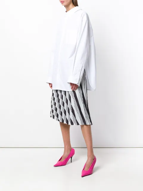 balenciaga collar shirt