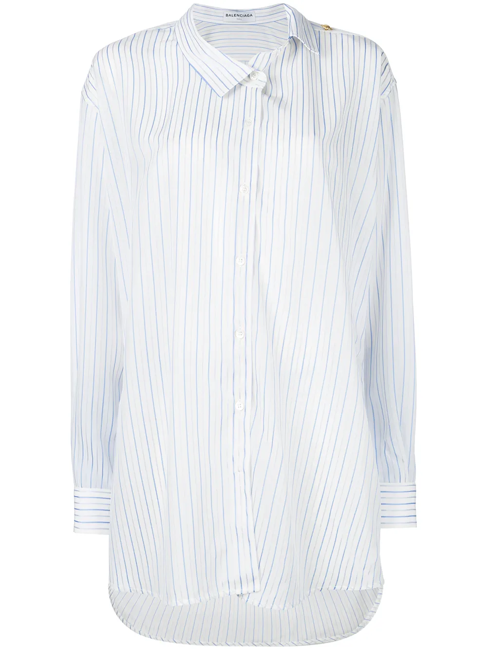 Balenciaga Pulled Shirt | White | Image 1