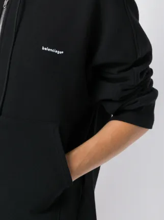 balenciaga cocoon hoodie cardigan