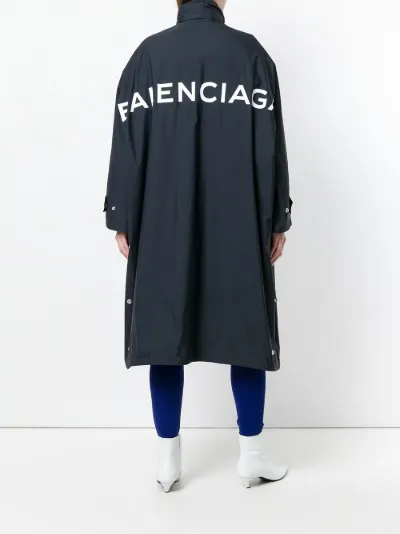 balenciaga raincoat