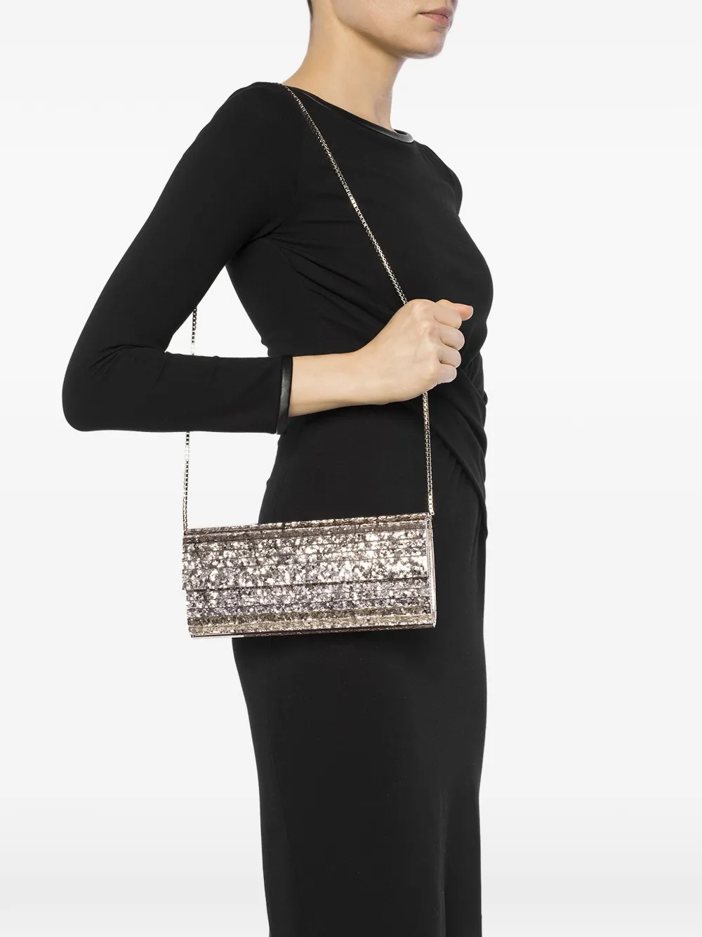 Jimmy Choo Sweetie logo-detail Shoulder Bag | Pink | FARFETCH