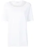 Givenchy embellished-collar T-shirt - White
