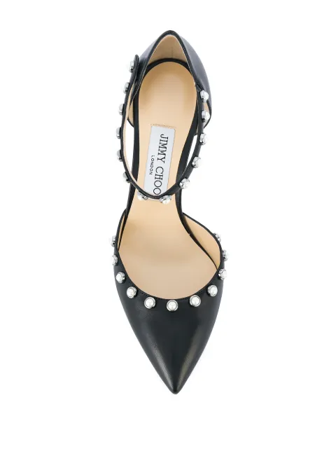jimmy choo leema flat