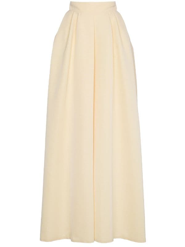 Beste Rochas Hoge Taille Volle Maxi Rok - Farfetch ED-41