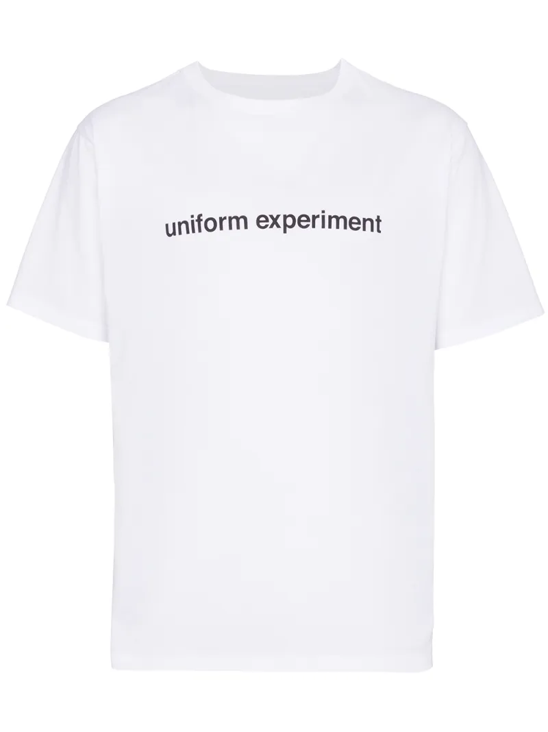 футболка с логотипом и звездами Uniform Experiment