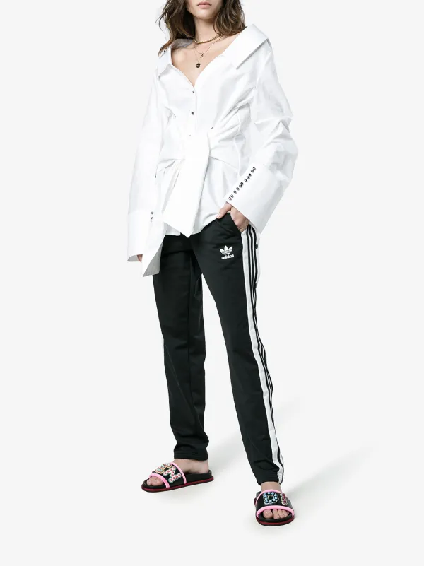 fendi studded logo slides