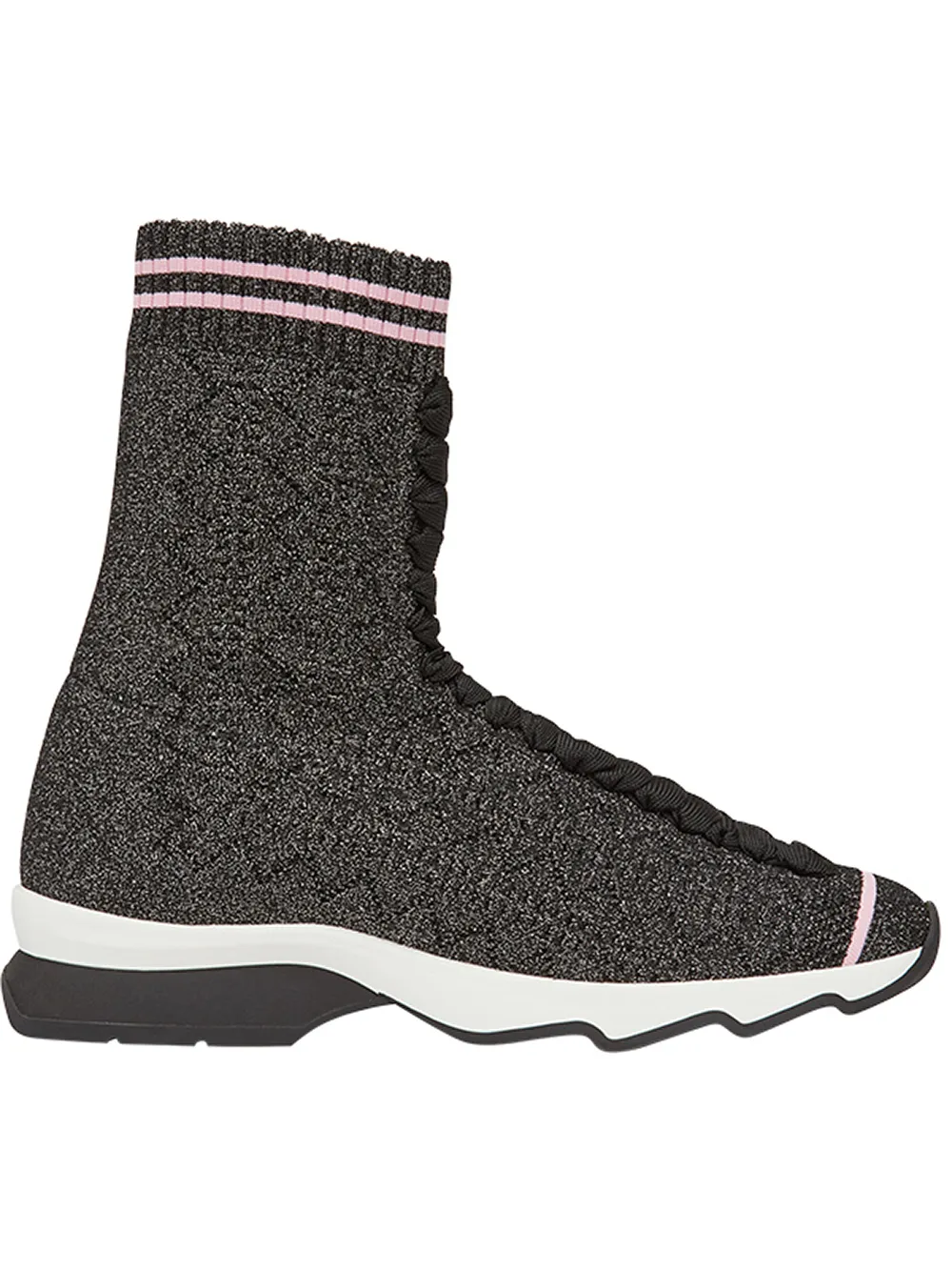 Fendi Sneakers Alte In Tessuto - Tendenza classica, vale la pena avere Fendi Sneakers Alte In Tessuto - Tendenza classica, vale la pena avere