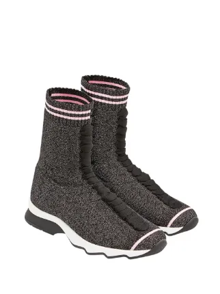 fendi fabric sneakers
