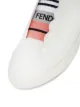 Fendi logo stripe slip-on sneakers