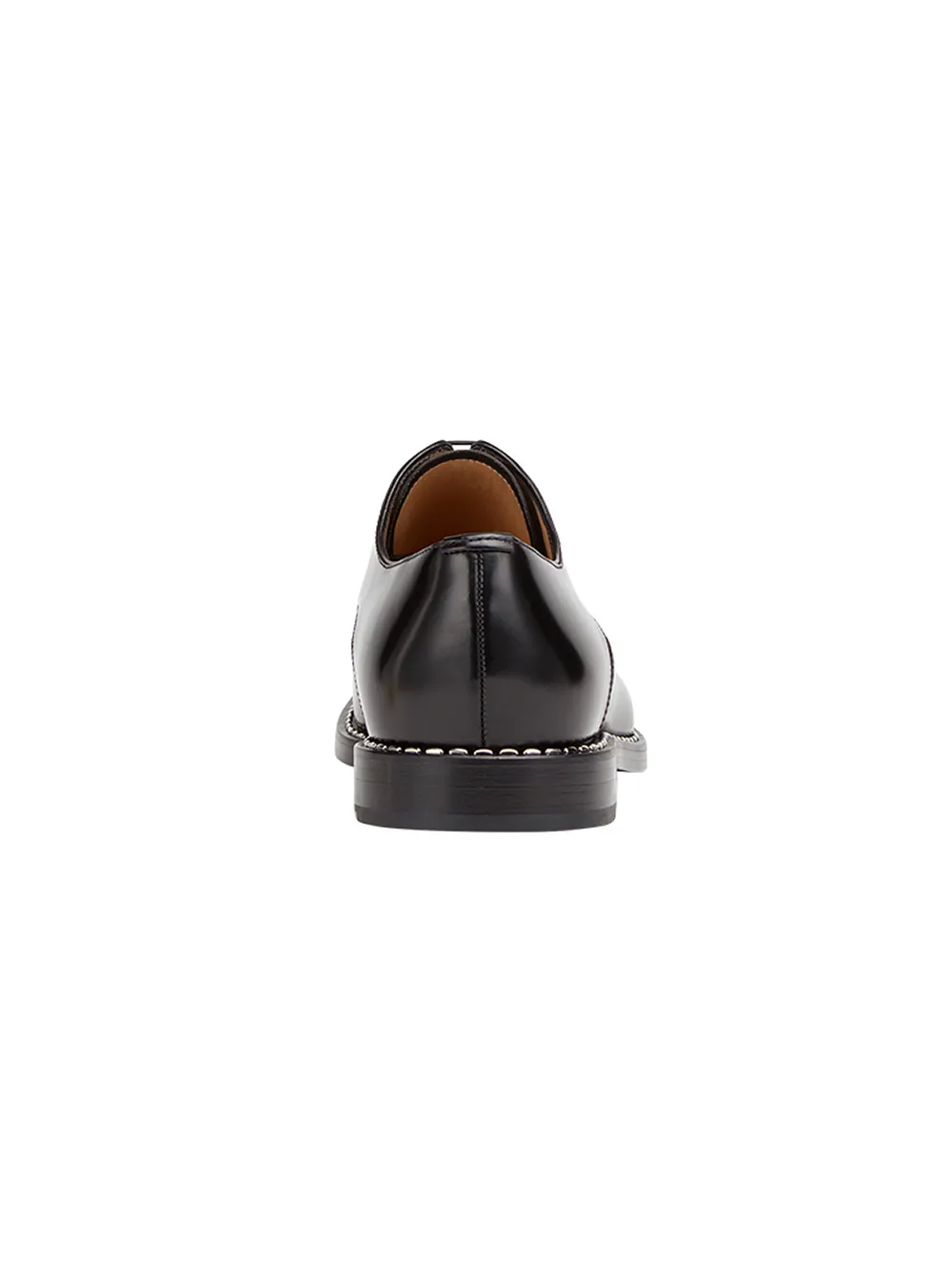 FENDI metallic trimschoenen van oxford Zwart