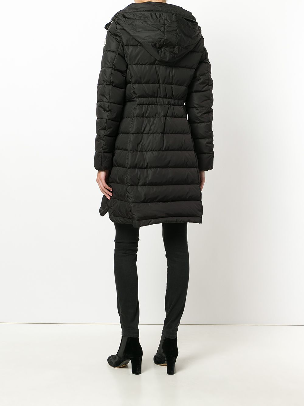 Moncler black Flammette padded coat for 