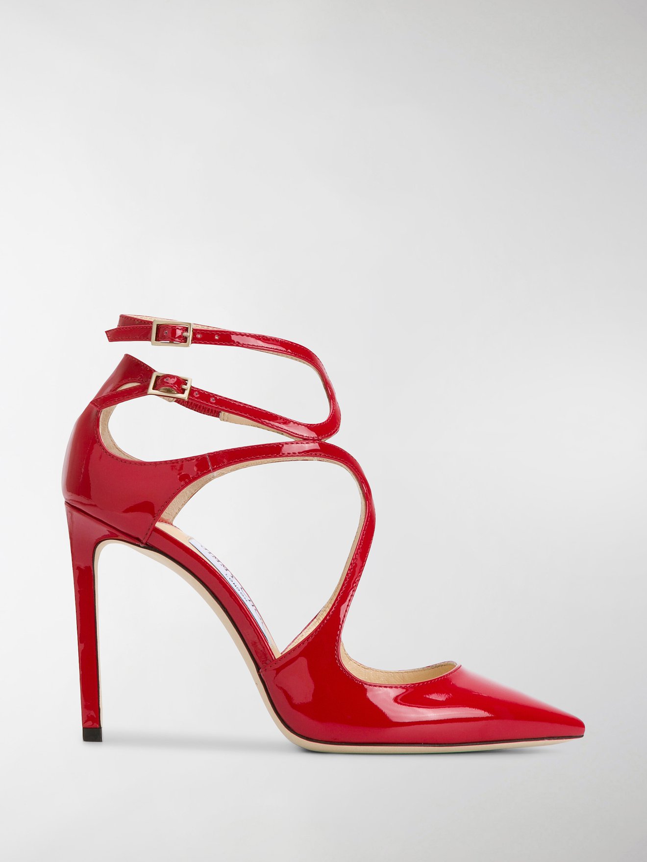 Jimmy Choo Lancer 100 pumps red MODES