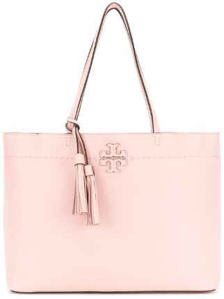 tory burch mcgraw tote pink