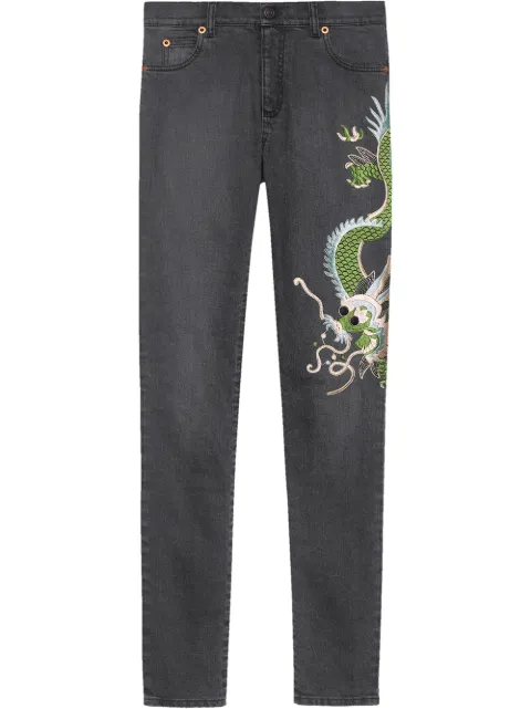دغدغة عمق الة النفخ gucci jeans black 