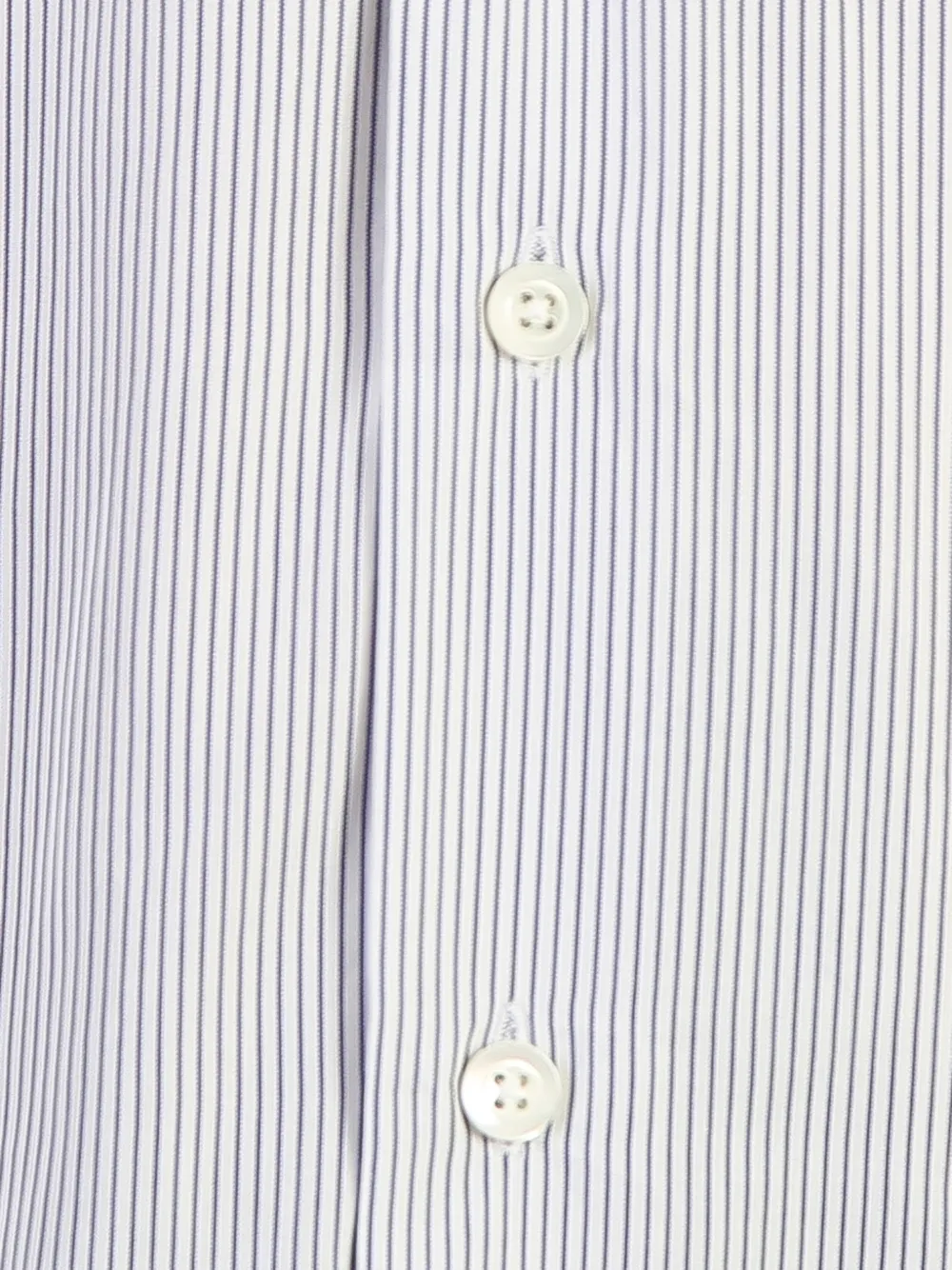 Dell'oglio fine stripe shirt Wit