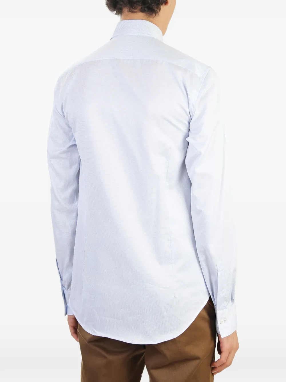 Dell'oglio micro dot shirt Wit