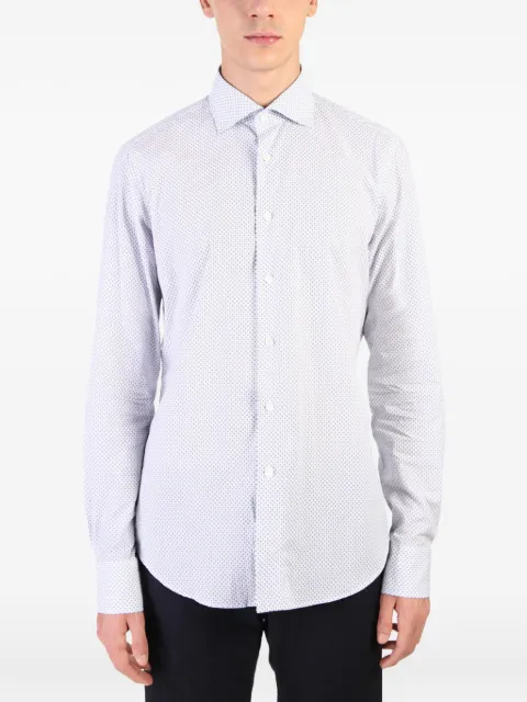 Dell'oglio patterned shirt