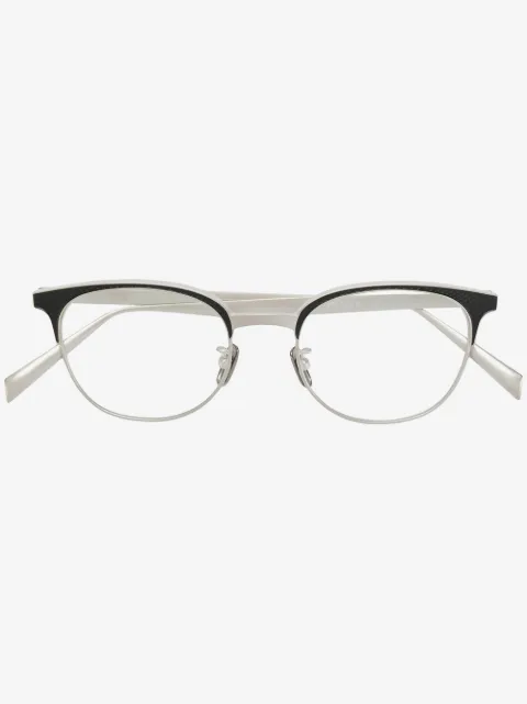 Lunor round frame glasses